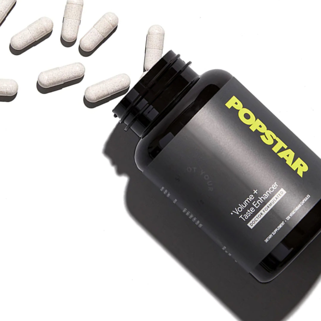 Popstar Supplement Pills | Bigger Loads & Better Taste